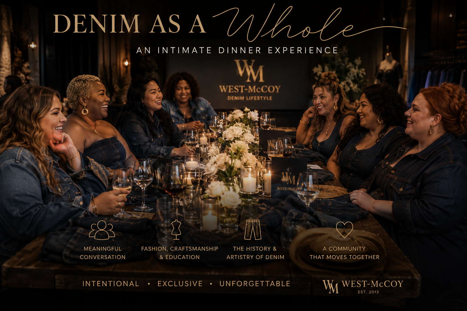Denim as a Whole | Dinner Experience